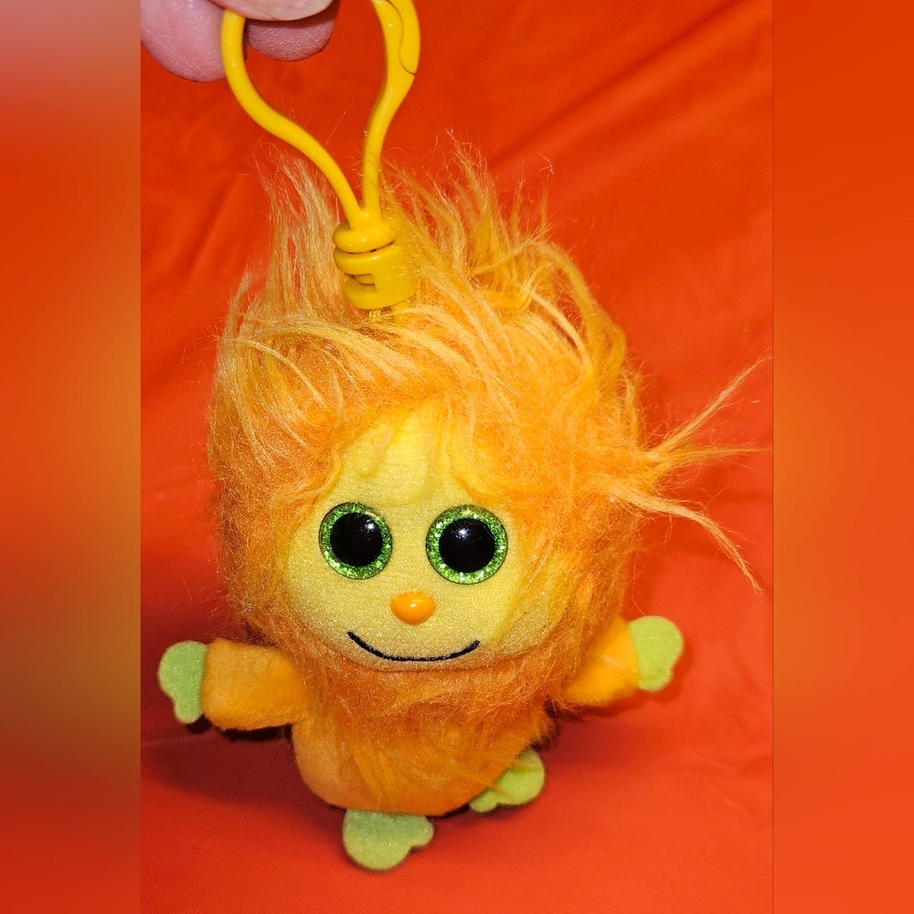 Ty Frizzys Tang the Creature Plush Keychain 2015 Approx 4" E.U.C.